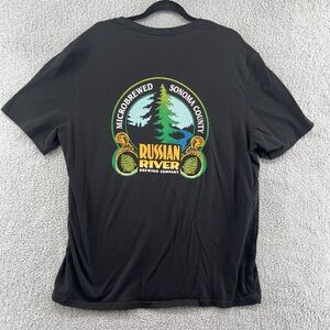 Russian River Brewing Company Black Tee shirt mens Size 2XL